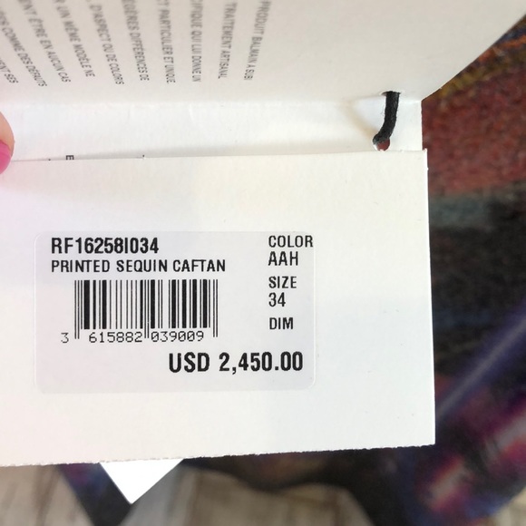 NWT-BALMAIN sequin dress - Picture 8 of 16